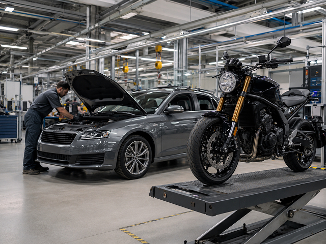Automotive and motorcycle parts