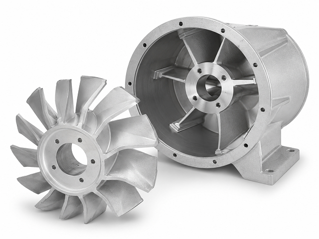 Fan impeller and casing
